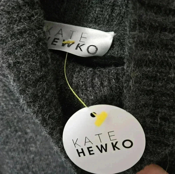 Kate Hewko One Size Turtleneck Knit Sweater Dress - Picture 5 of 10